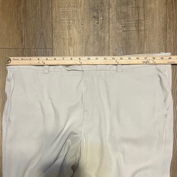 Tommy Bahama Mens Silk Dress Pants 40X34 (90% Silk 10% Cotton) Beige Classic - Picture 7 of 8
